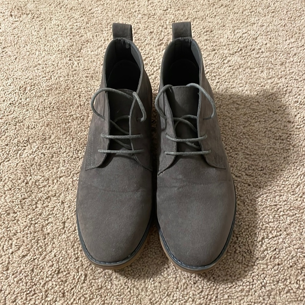 Primark Grey Canvas Chukka Size 8